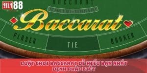 luật chơi baccarat