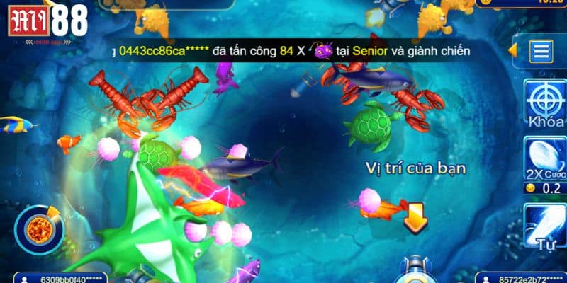 Trải nghiệm bắn cá online ở thiết bị di động